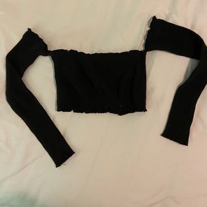 🦋 Long Sleeve Tube Top